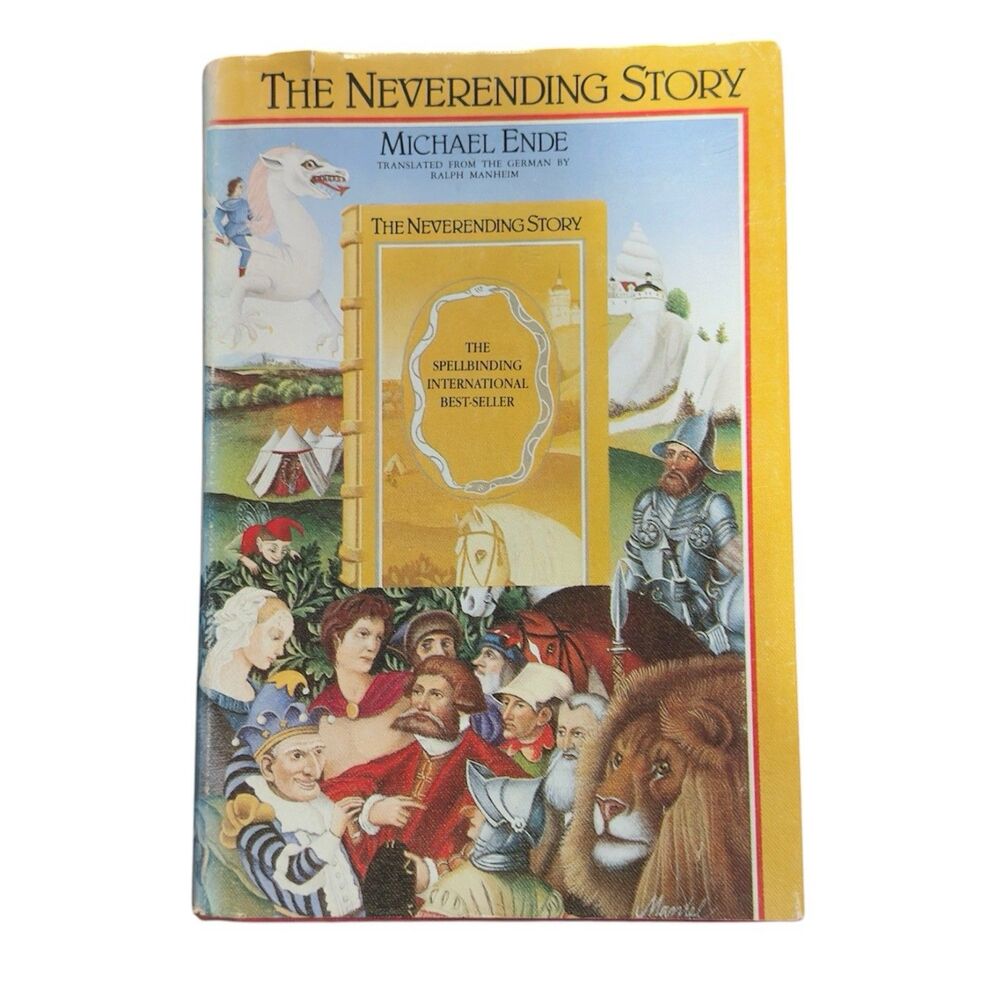 The Neverending Story Michael Ende 1983 1st Edition 3rd print Doubleday HC DJ
